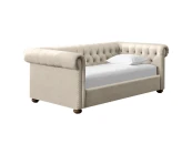 Кровать детская CHESTER 90x200, с выкатным ящиком, кат. ткани 3