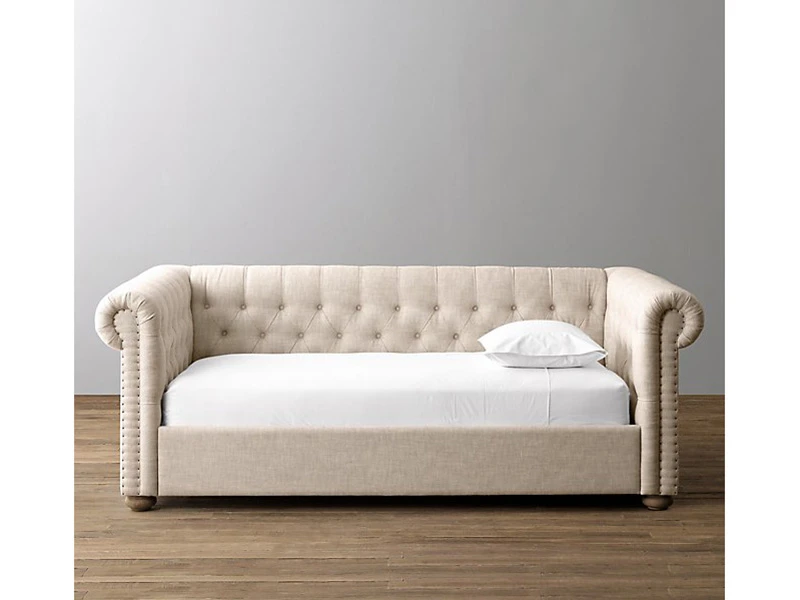 Кровать детская CHESTER 120x200, с выкатным ящиком, кат. ткани 3 736101  - фото 5