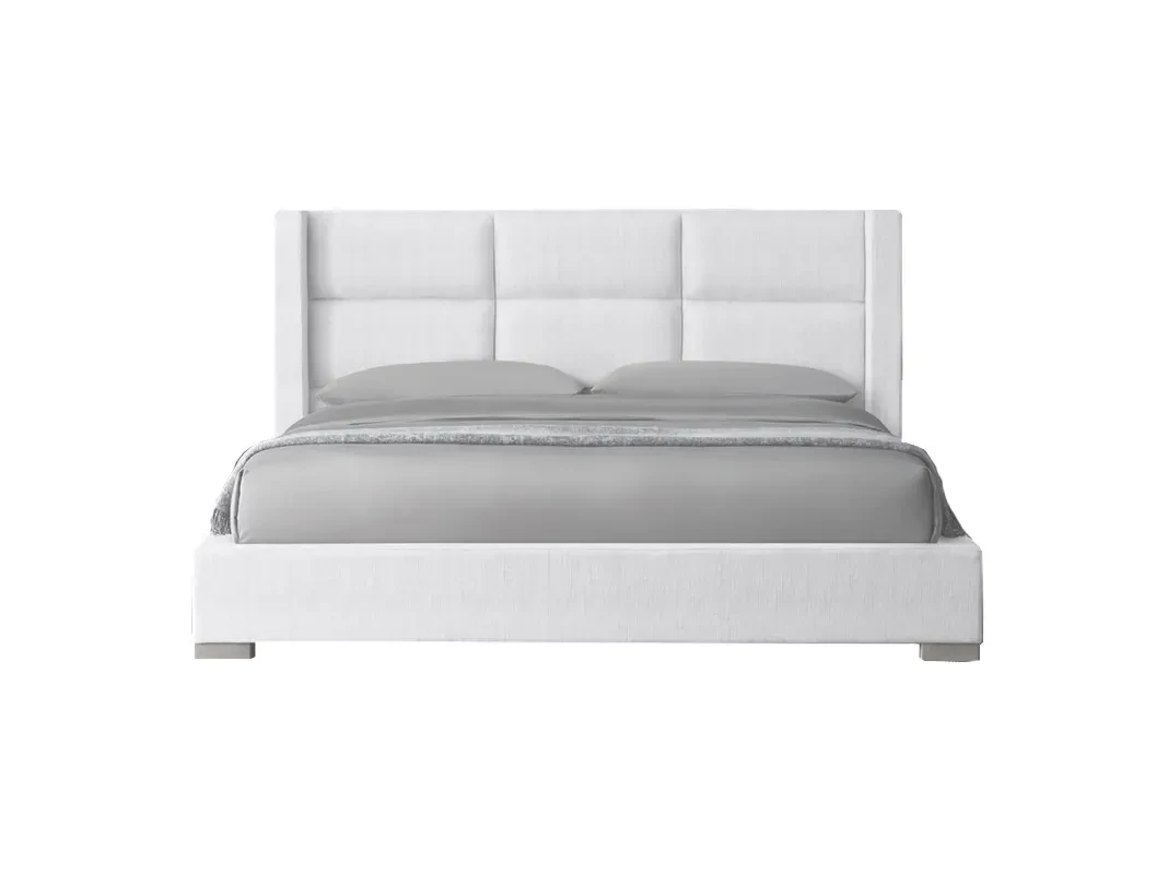 Кровать MODENA RECTANGULAR 200x200, кат. ткани 3 736776  - фото 1