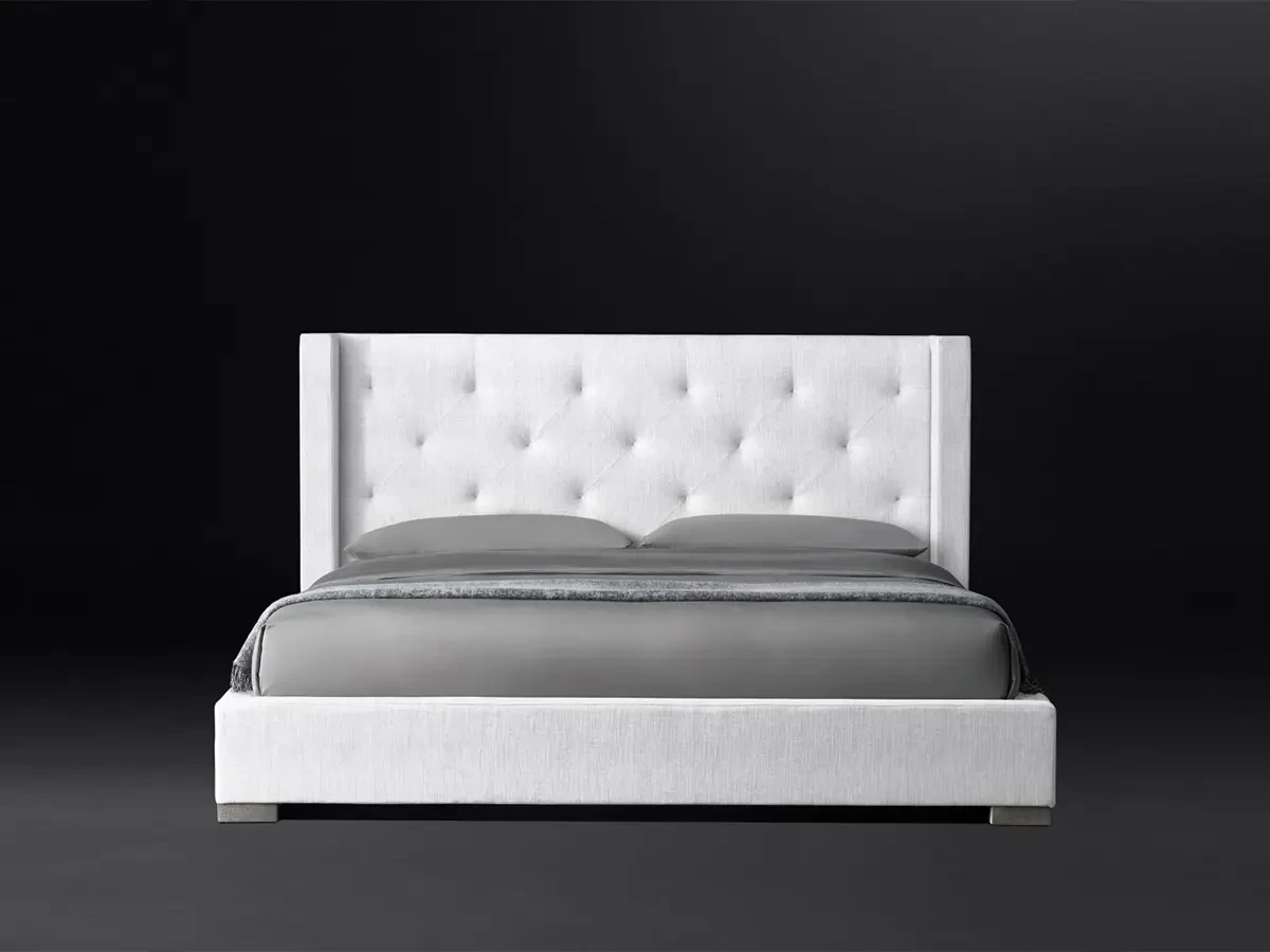 Кровать MODENA DIAMOND WINGED 200x200, с подъемным механизмом, кат. ткани 2 736792  - фото 2