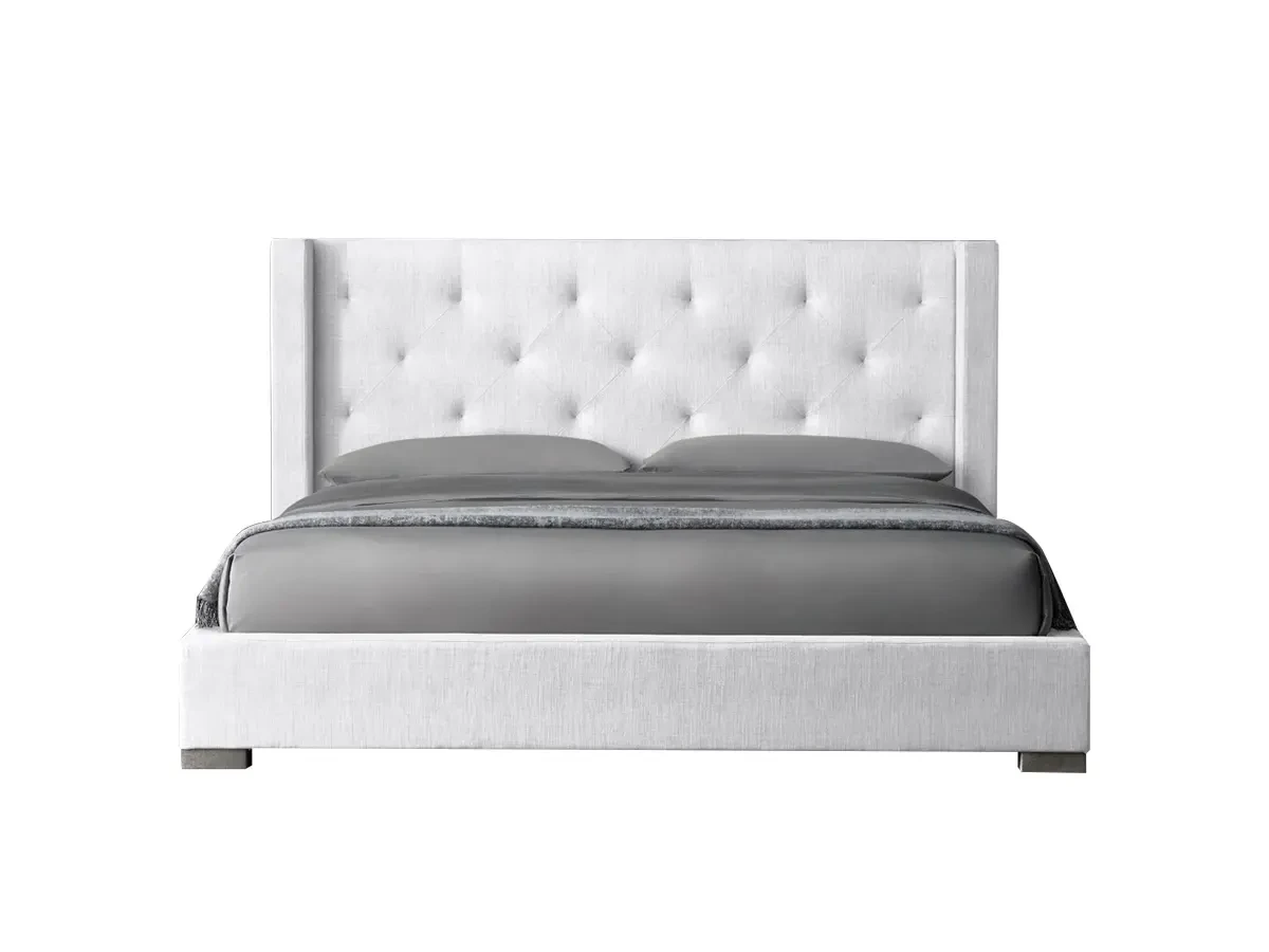 Кровать MODENA DIAMOND WINGED 200x200, с подъемным механизмом, кат. ткани 2 736792  - фото 1