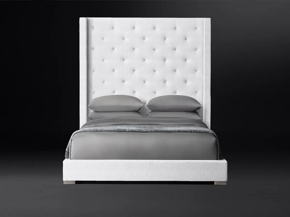 Кровать MODENA DIAMOND WINGED 200x200, с подъемным механизмом, кат. ткани 3 736796  - фото 4