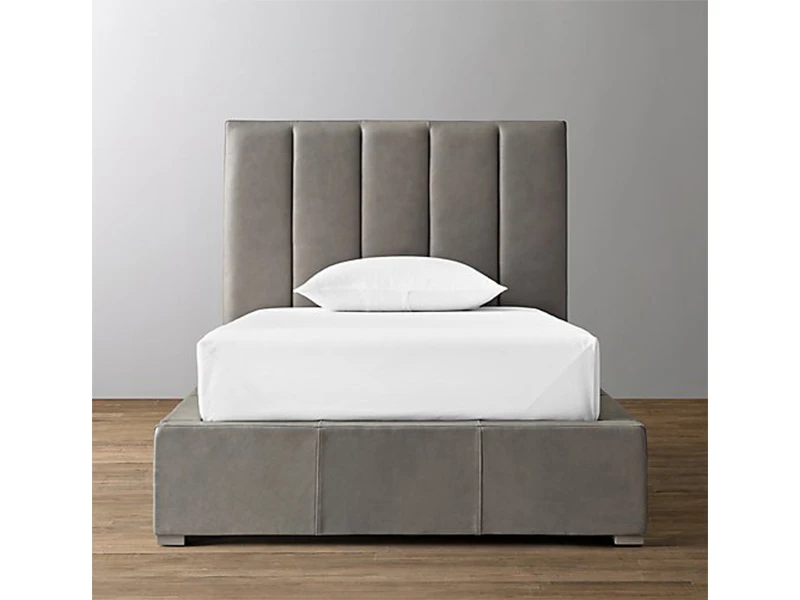 Кровать CARVER LEATHER 90x200 736913  - фото 2