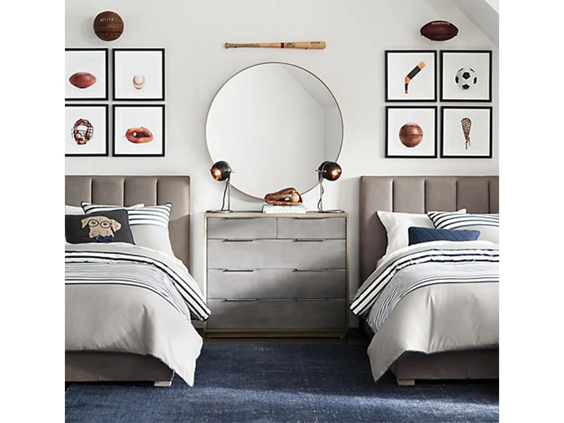 Кровать CARVER LEATHER 120x200 736914  - фото 4