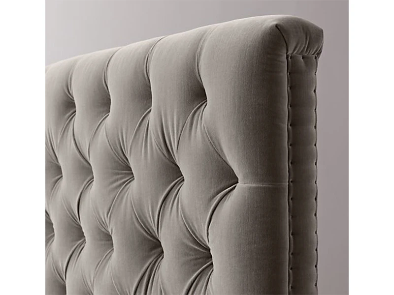 Кровать детская VELVET 90x200, с выкатным ящиком, кат. ткани 3 736940  - фото 4