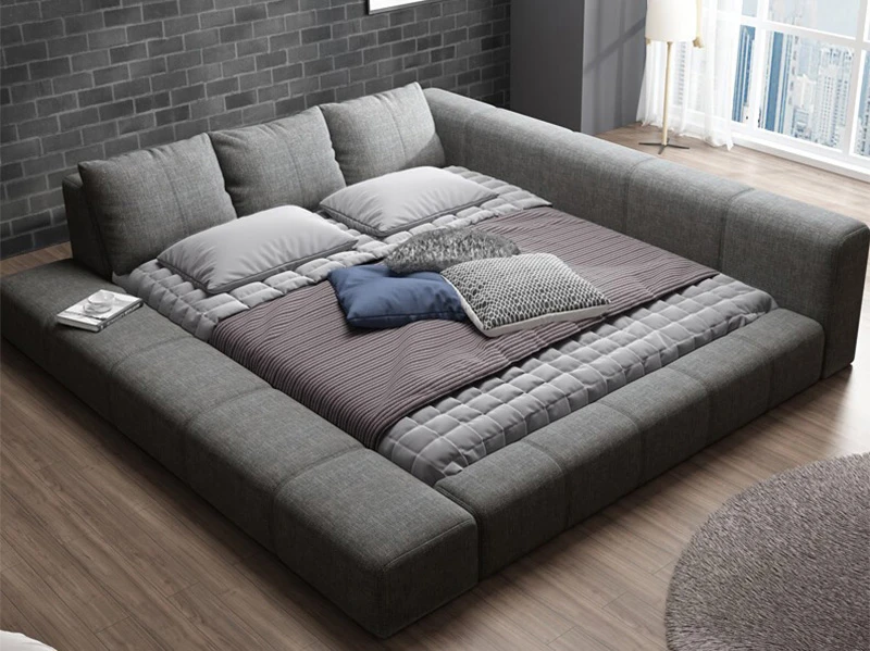 Кровать NORDIC 200x200, кат. ткани 2 737121  - фото 2