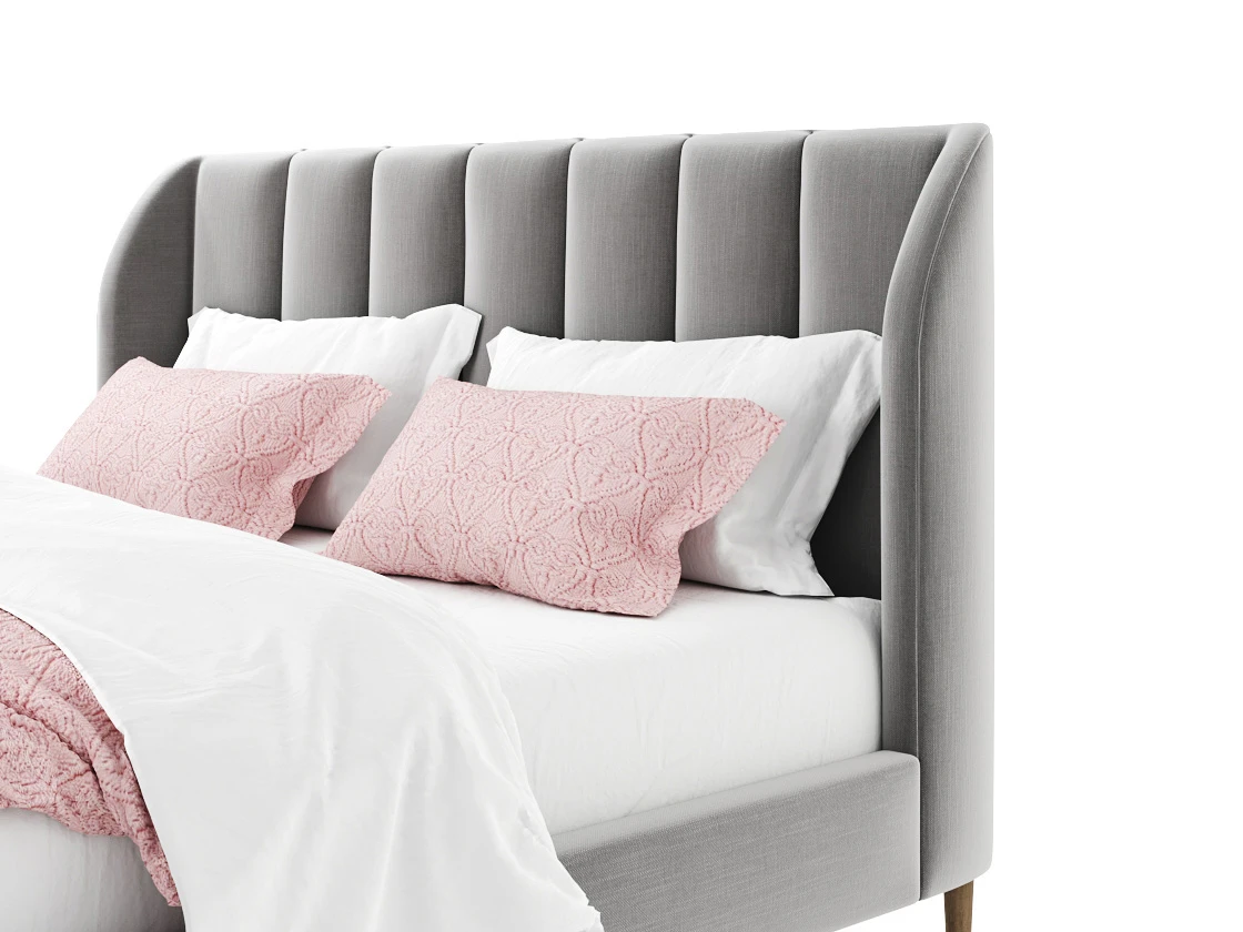 Кровать VALENTINA 200х200, с подъемным механизмом, кат. ткани 3 737197  - фото 4