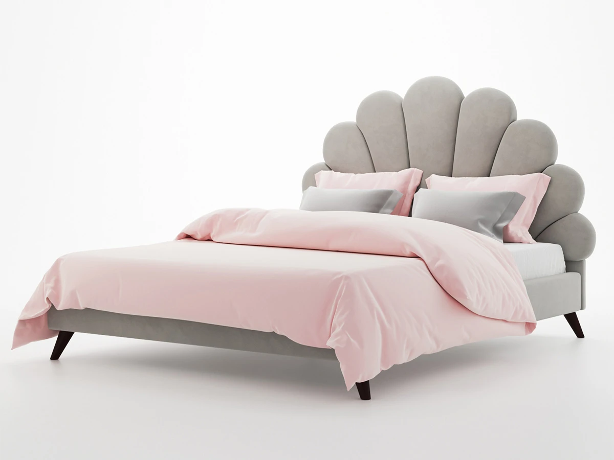 Кровать EMILY 200х200, с подъемным механизмом, кат. ткани 3 737338  - фото 3