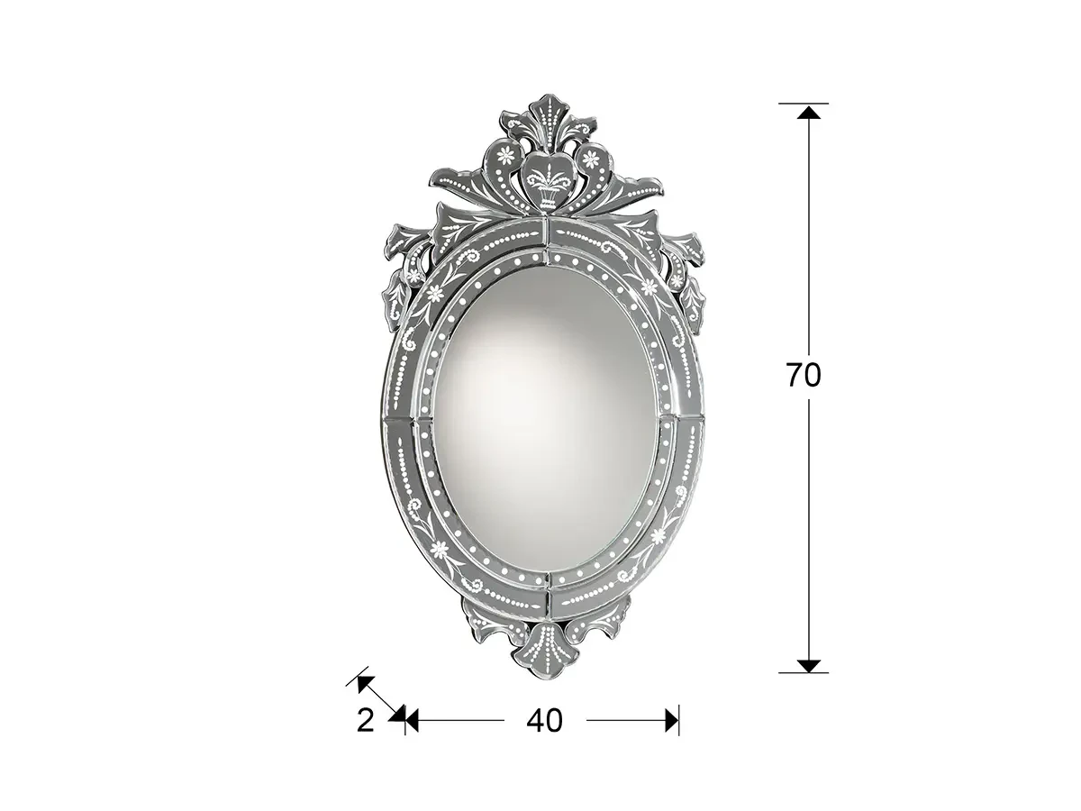 Зеркало Midas 737987  - фото 4