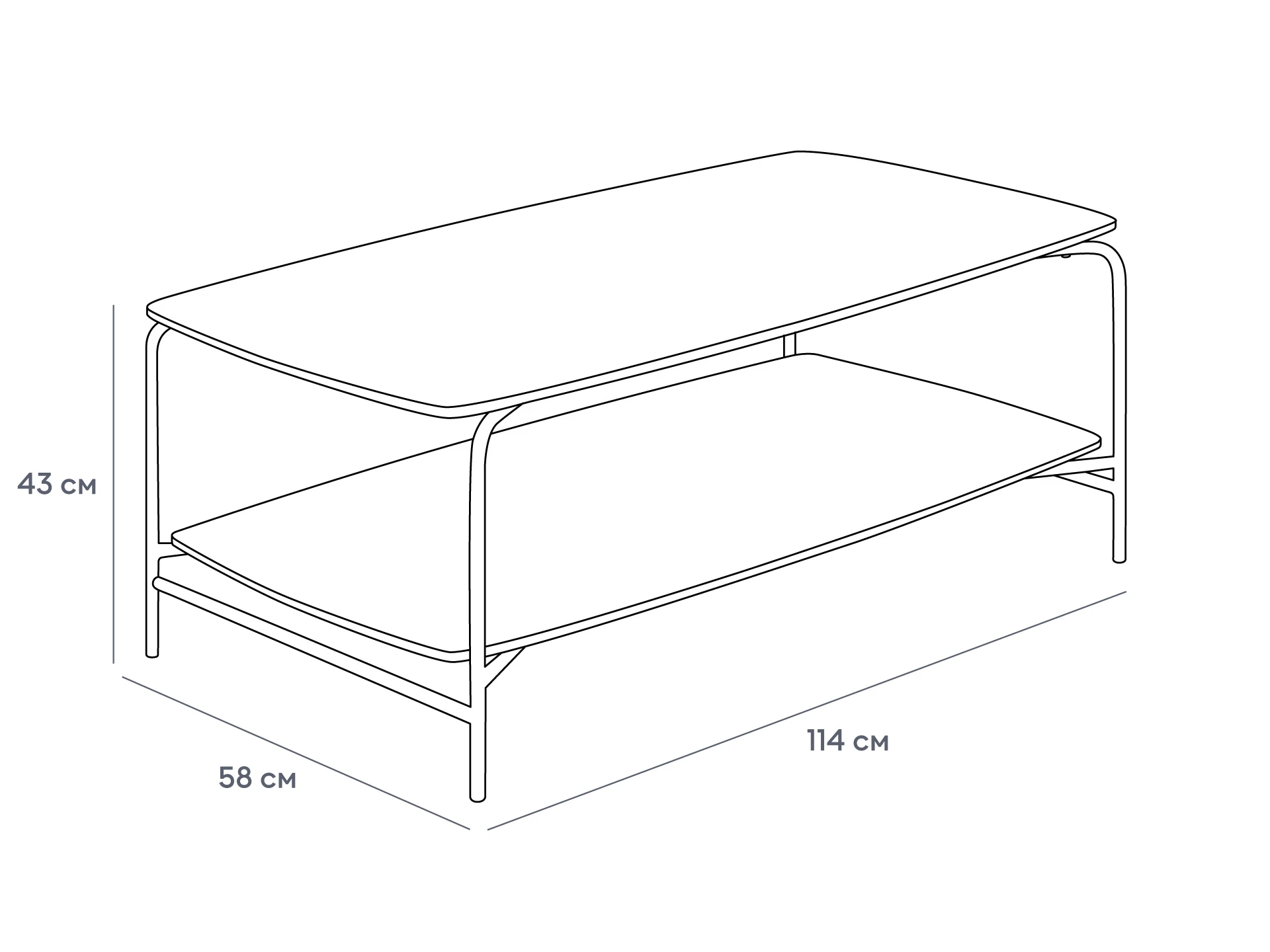 Стол журнальный Genua 802511  - фото 10