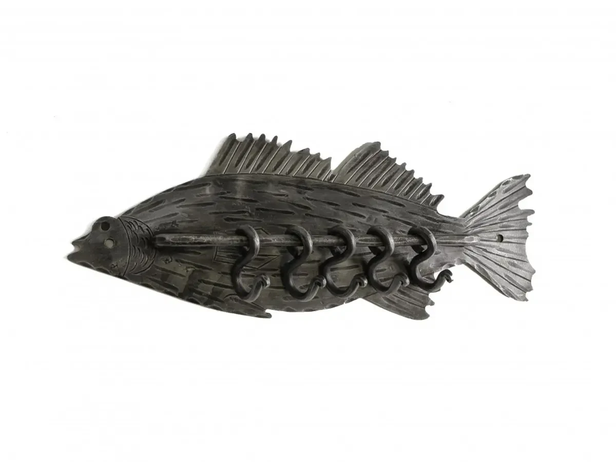 Кованая вешалка (сдвижные крючки) 740400  - фото 1