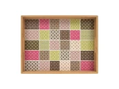 Поднос сервировочный Пэчворк