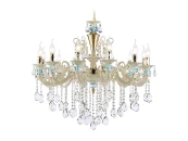Подвесная люстра с хрусталем Traditional