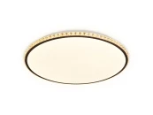 Потолочный светодиодный светильник с пультом и дополнительной подсветкой Crystal