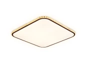 Потолочный светодиодный светильник с пультом и дополнительной подсветкой Crystal