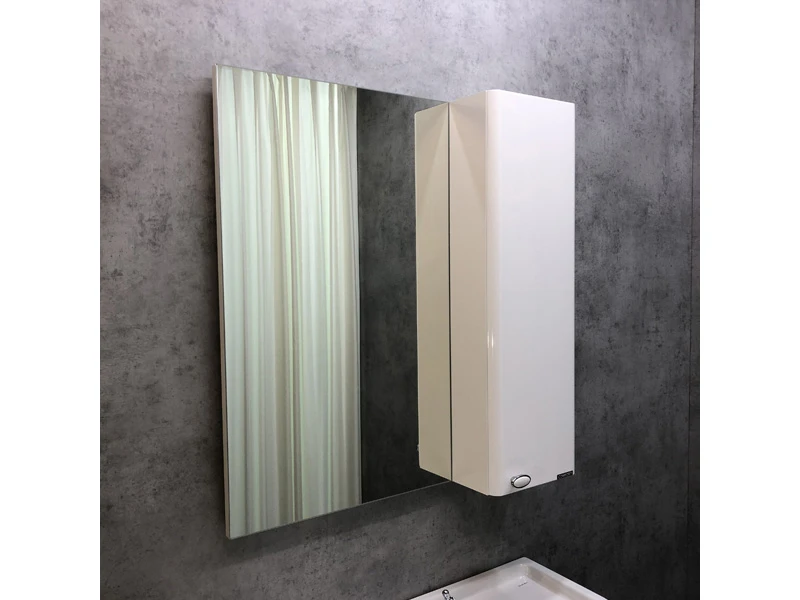 Зеркало-шкаф Неаполь-80 белый глянец 757293  - фото 3