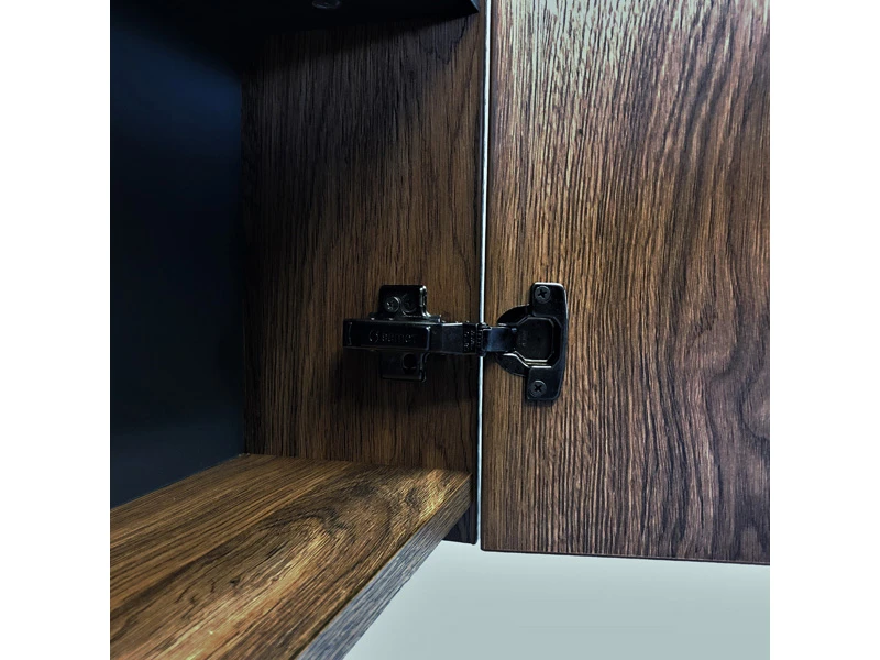 Шкаф подвесной Порто-50 дуб темно-коричневый 757536  - фото 3