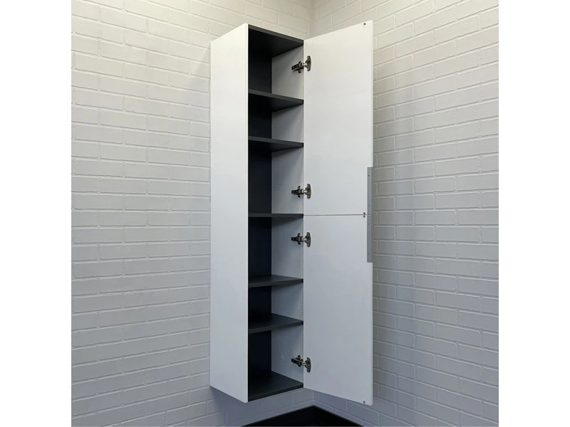 Шкаф-колонна Comforty Мерано-35 белый матовый 757543  - фото 3