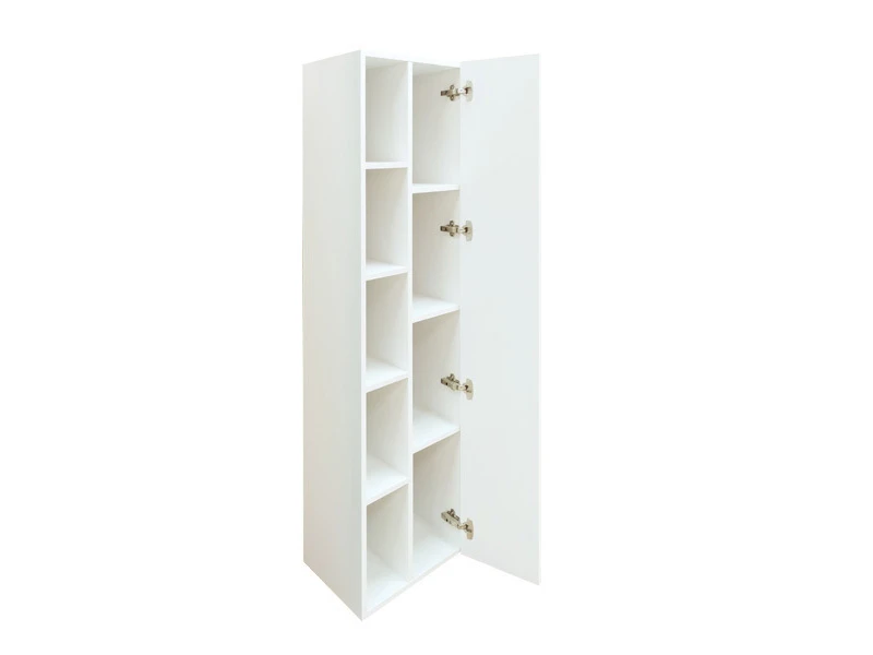 Шкаф-колонна Милан-40 белый глянец 757564