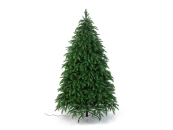 Ель ВЛАСТА зеленая с вплетенной гирляндой 180 см
