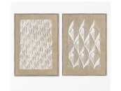 Набор из 2-х репродукций картин на холсте The Medieval period Art Collection, No 4, V-XV вв.