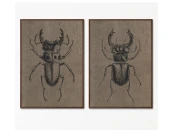 Набор из 2-х репродукций картин на холсте The Medieval period Art Collection, No 19, V-XV вв.