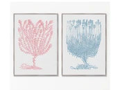 Набор из 2-х репродукций картин на холсте The Medieval period Art Collection, No 46, V-XV вв.