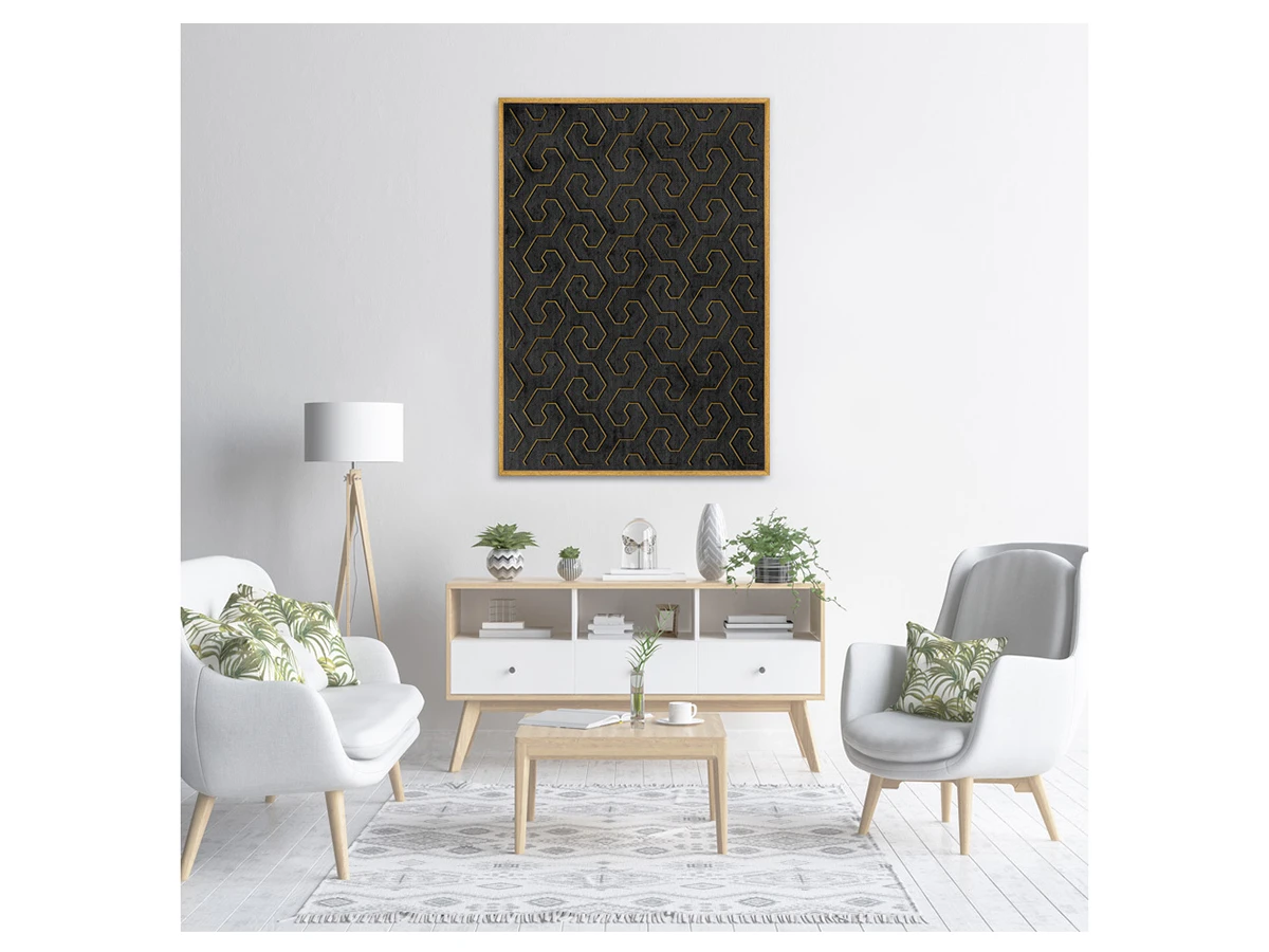 Репродукция картины на холсте The Line ornament, No 1, 2017г. 759069