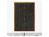 Репродукция картины на холсте The Line ornament, No 3, 2017г.