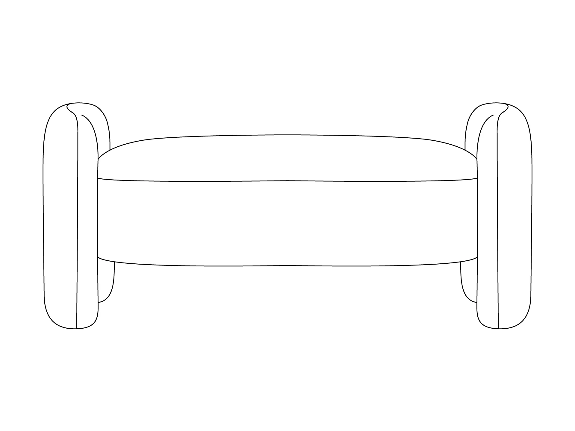 Банкетка Teano 689225  - фото 1