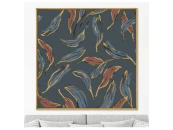 Репродукция картины на холсте Symphony of leaves, No 7, 2020г.