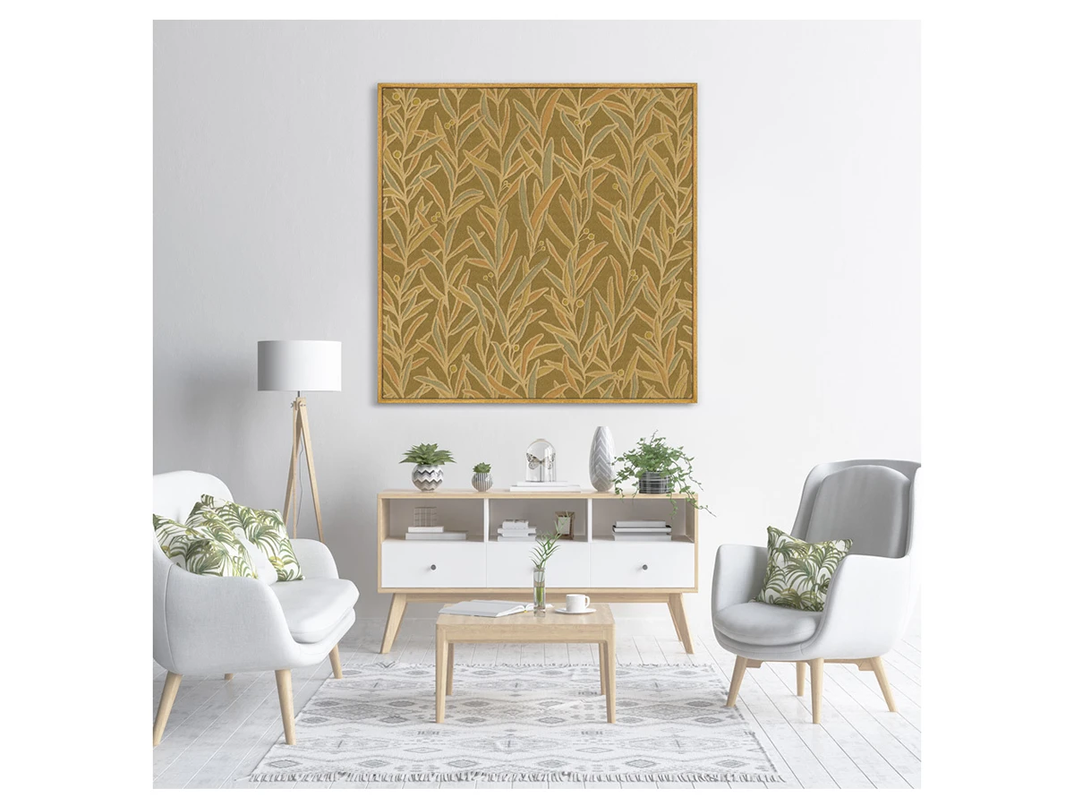 Репродукция картины на холсте Symphony of leaves, No 9, 2020г. 759090