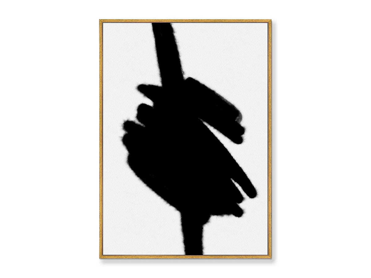 Набор из 2-х репродукций картин на холсте Black knots, 2020г. 759134  - фото 1