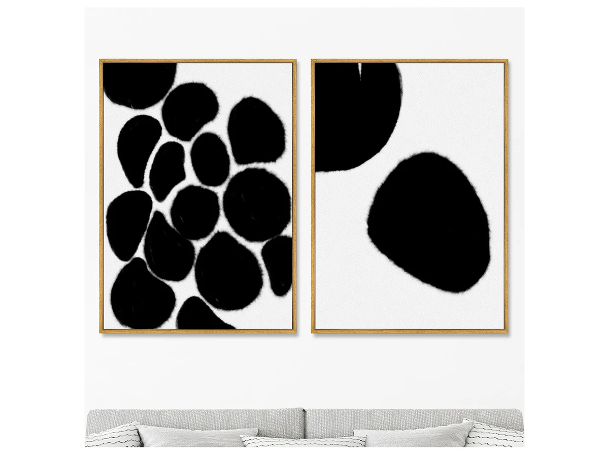 Набор из 2-х репродукций картин на холсте Bunches of grapes, 2020г. 759135  - фото 2