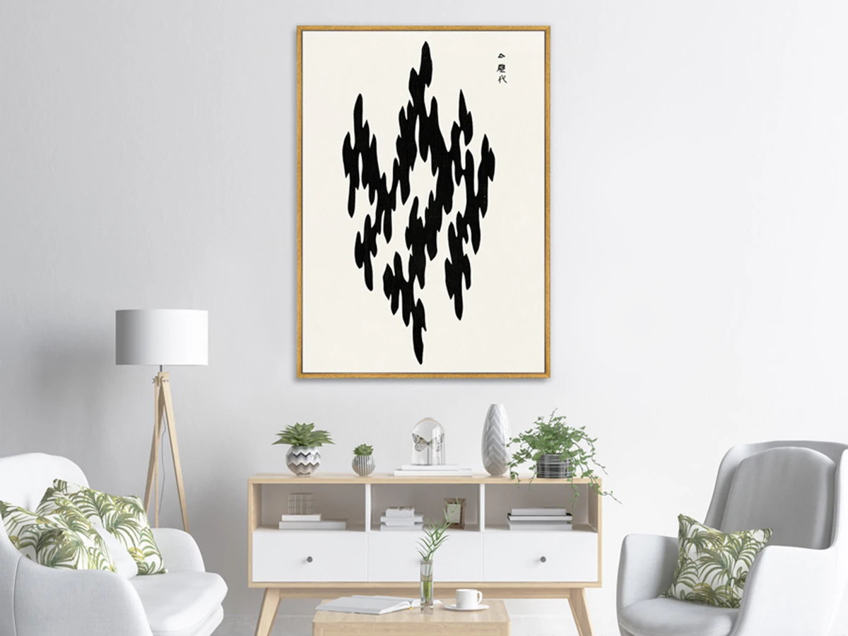 Репродукция картины на холсте Yatsuo no tsubaki IV, 1860г. 759165  - фото 4