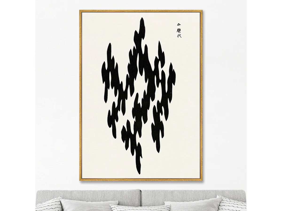 Репродукция картины на холсте Yatsuo no tsubaki IV, 1860г. 759165