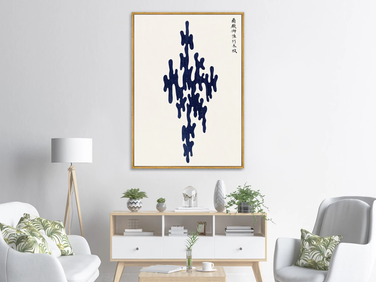 Репродукция картины на холсте Yatsuo no tsubaki III, 1860г. 759166  - фото 4