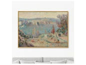 Репродукция картины на холсте Valley of the Sedelle at Pont Charraud White Frost, 1903г.