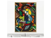 Репродукция картины на холсте Daughter in a Rocker, 1918г.