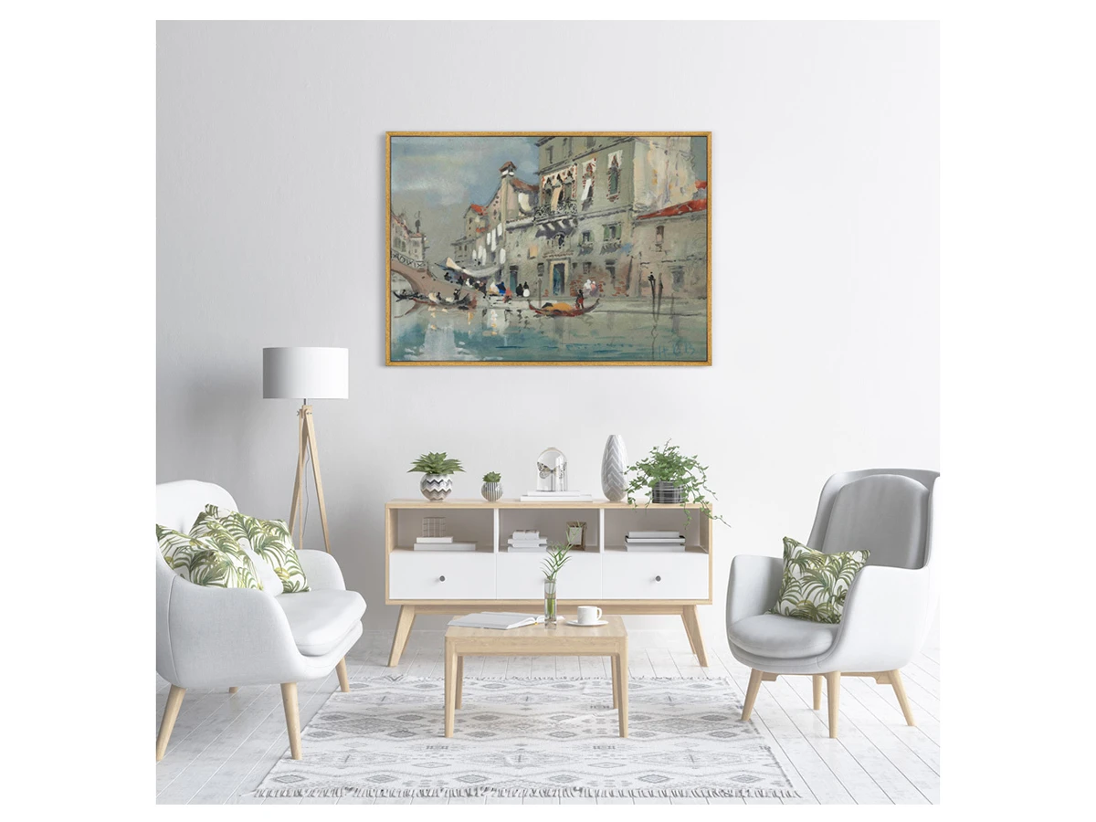 Репродукция картины на холсте The House Of Tintoretto, Venice, 1902г. 759191