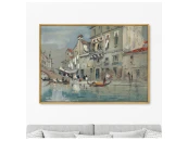 Репродукция картины на холсте The House Of Tintoretto, Venice, 1902г.