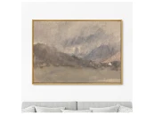 Репродукция картины на холсте Capel Curig, Caernarvonshire, Wales, 1840г.