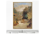 Репродукция картины на холсте Partie aus Schladming, 1902г.