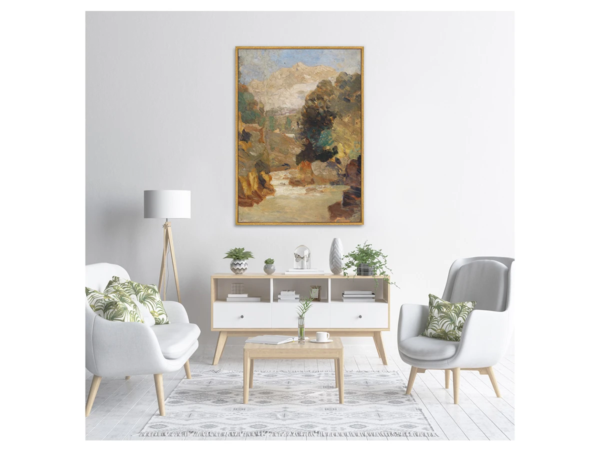 Репродукция картины на холсте Partie aus Schladming, 1902г. 759238