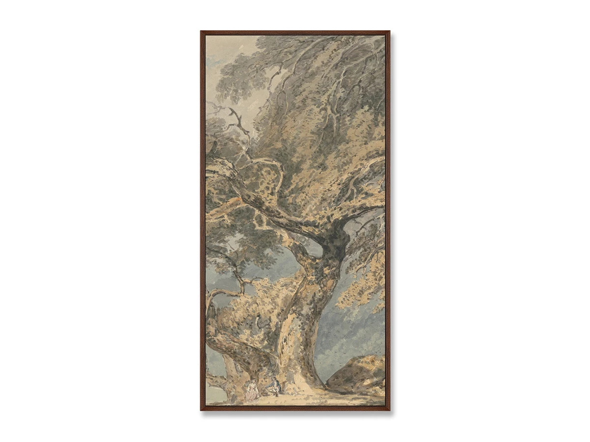 Репродукция картины на холсте из 3-х частей A Great Tree, 1796г. 759243