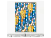 Репродукция картины на холсте Colorful vintage art deco pattern, variation 5, No2, 1928г.