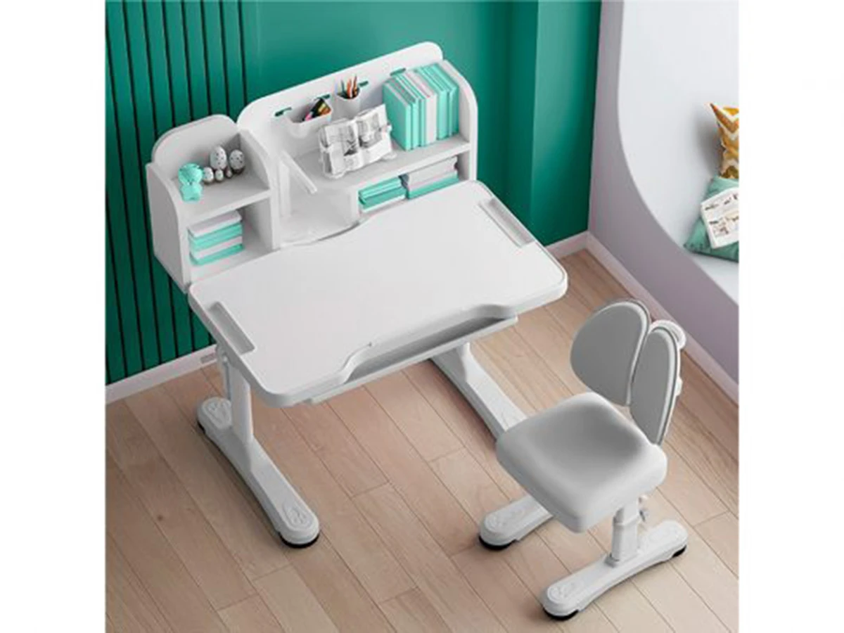 Комплект мебели (столик + стульчик) Mealux EVO Panda grey 760947