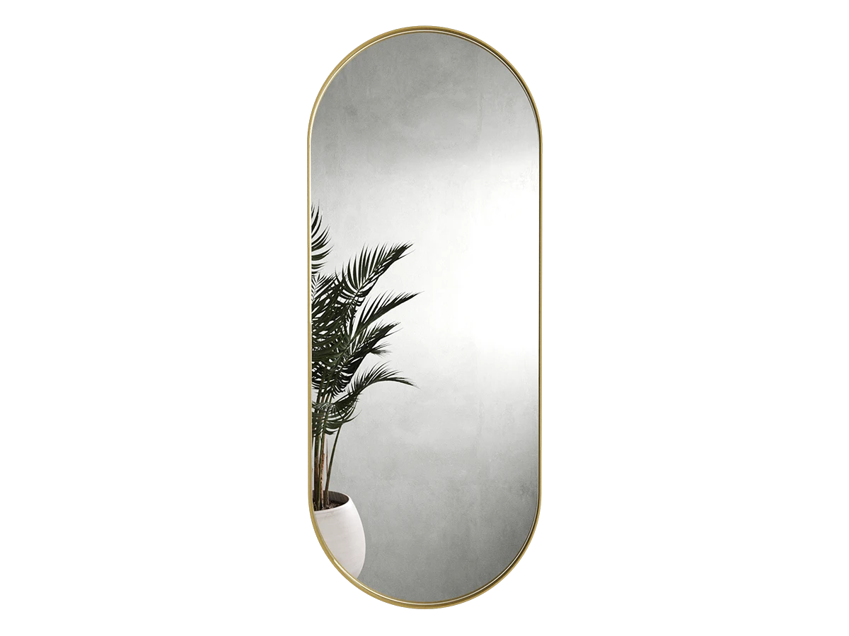 Дизайнерское овальное настенное зеркало Nolvis M 761102  - фото 6