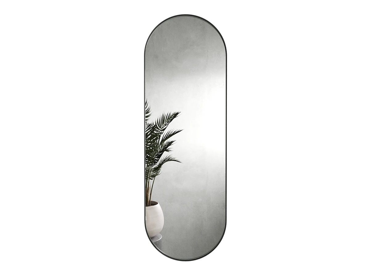 Дизайнерское овальное настенное зеркало Nolvis L 761107  - фото 4