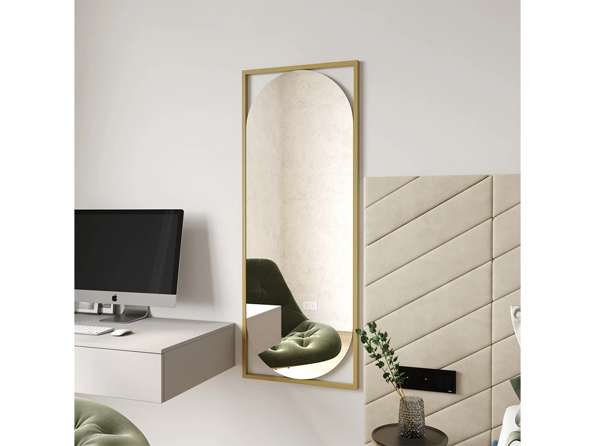 Дизайнерское настенное напольное зеркало Kvaden M 761110